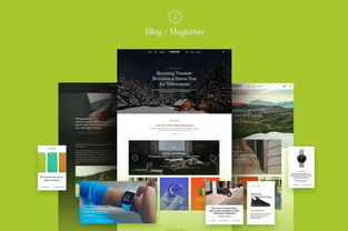 Behance設計師必收 七大類網頁模板與UI套件，提升網站設計效率與質感